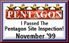 pentagon inspection : passed